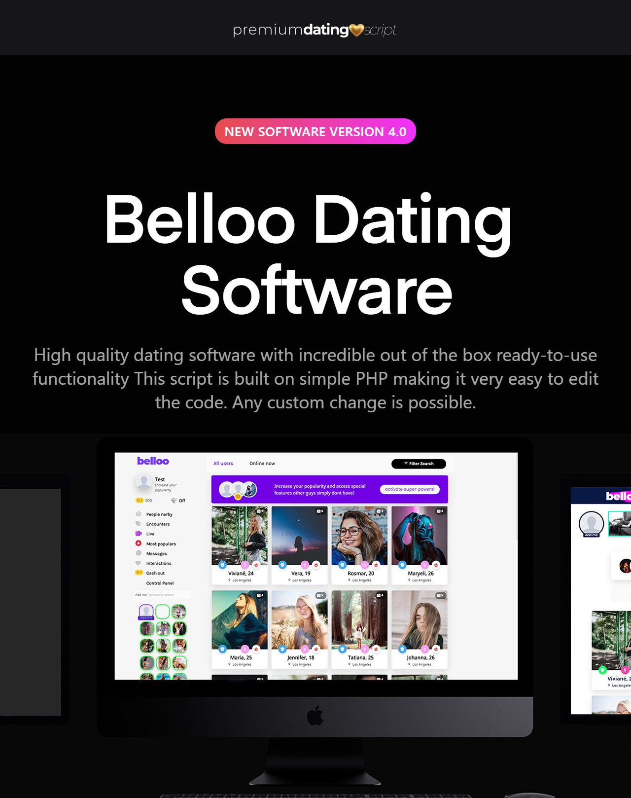 Belloo - Complete Premium Dating Software - 2