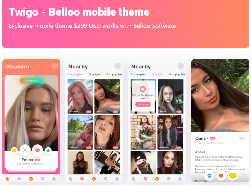 Belloo - Complete Premium Dating Software - 3